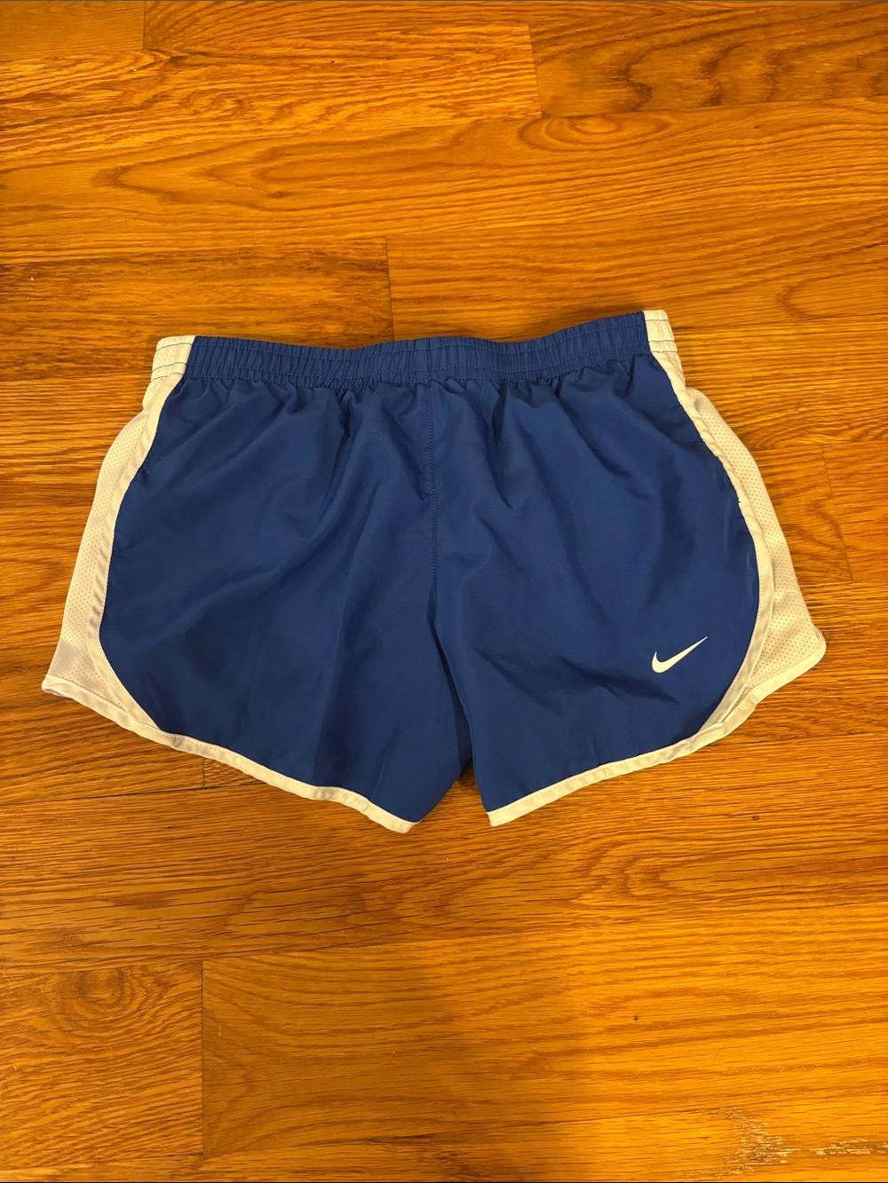 Nike Kids Royal Blue Athletic Shorts with White Trim